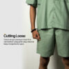 Choral Aztec Linen Short | Celana Pendek Linen | Celana Pria | Short Pants